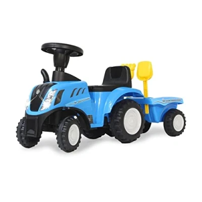 Afbeelding van Jamara Loopauto Tractor New Holland T7 Blauw
