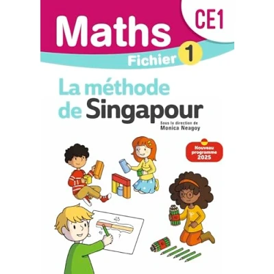 Afbeelding van METHODE DE SINGAPOUR MATHEMATIQUES CE1 FICHIER ELEVE,1