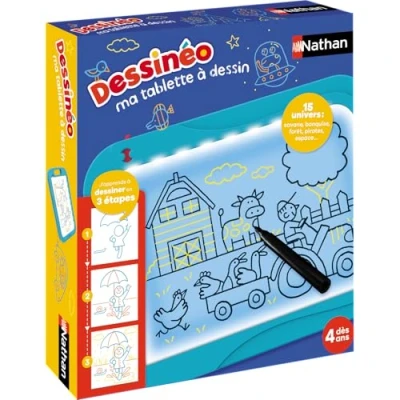 Image de Dessin et coloriage enfant Nathan Dessinéo Ma tablette à dessiner