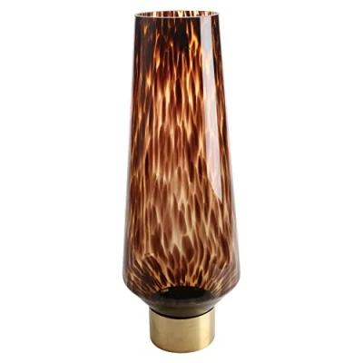 Afbeelding van Goebel Accessoires Vaas Amber Rain 60 Glas 60cm