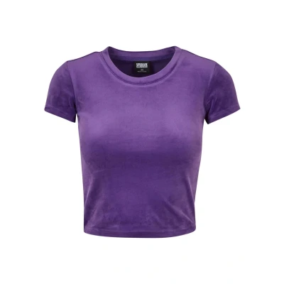 Afbeelding van Urban Classics Tshirt basic, Dames, Maat: 3XL, Realviolet
