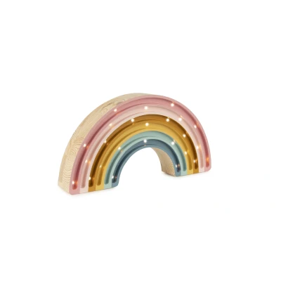 Afbeelding van Little lights lamp regenboog retro