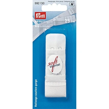 Afbeelding van BH Verlengstuk Soft Comfort Wit 25mm 86% Polyamide, 14% Elastan