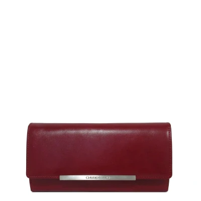 Afbeelding van Claudio Ferrici Classico Purse red Dames portemonnee