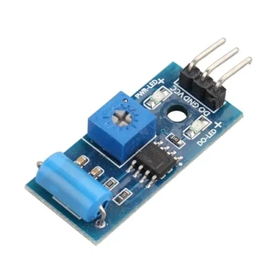 Afbeelding van HALJIA SW 420 Trillingsdetectormodule voor alarm, gesloten in rust, compatibel met Raspberry Pi Arduino