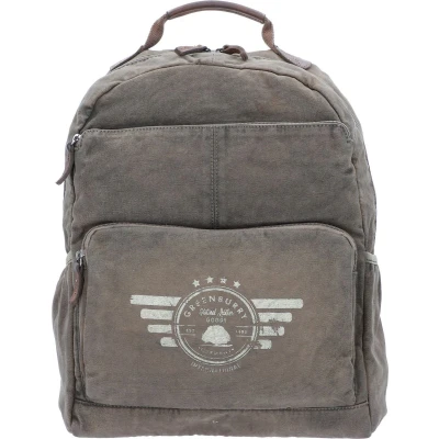 Afbeelding van Greenburry Vintage Aviator Rugzak, Maat: One Size, Khaki