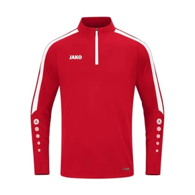 Afbeelding van JAKO Power Ziptop Fleece trui voor kinderen, Maat: 164, Rot