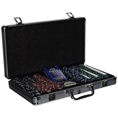 Afbeelding van Pro Pokerkoffer 300 chips 11,5 gram