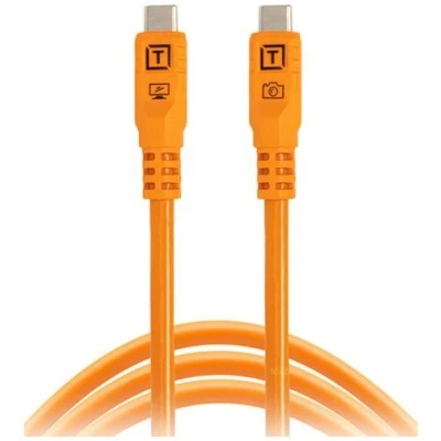 Afbeelding van Tether Tools TetherPro USB C Optima 10G gerade orange 1,8m (1.80 m, 3.2 Gen 2), kabel