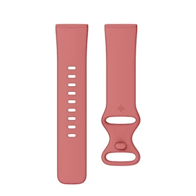 Image de Fitbit Bracelet pour montre intelligente taille Large sable rose Sense, Sense 2, Versa 3, 4