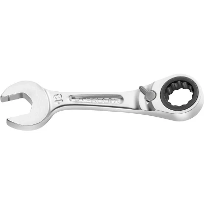 Afbeelding van FACOM 467BS.9 korte anti slip steekringratelsleutel 9mm