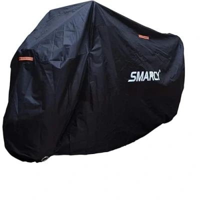 Afbeelding van SMARCY Beschermhoes voor motorfiets, afdekzeil XXXL motorfiets scooter, onderdak polyester scooter (2,6 m)