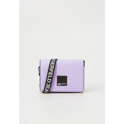 Afbeelding van Karl Lagerfeld Jeans BOX LOGO Wallet Schoudertas, Dames, Maat: One Size, Lavendula