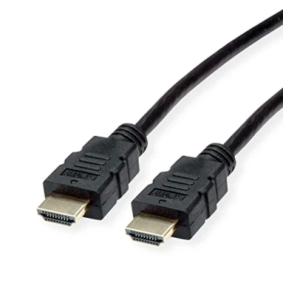 Afbeelding van ROLINE HDMI High Speed kabel met Ethernet, TPE, zwart, 1,5 m