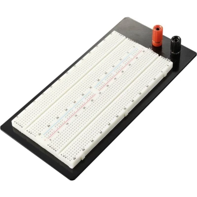 Afbeelding van TRU COMPONENTS Breadboard Totaal aantal polen 1360 (l x b) 211 mm 100 1 stuk(s)