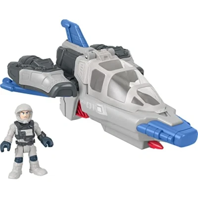 Afbeelding van Fisher Price Imaginext Lightyear Buzz And His Vessel Actiefiguur 1e leeftijd