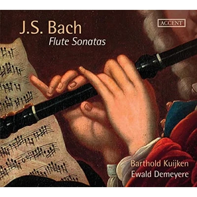 Afbeelding van Barthold Kuijken &amp; Ewald Demyere Johann Sebastian Bach Flotensonaten (CD)