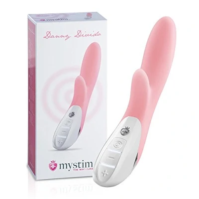 Afbeelding van Mystim Danny Divido vibrator Roze/Wit (OP=OP)