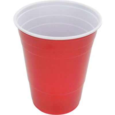 Afbeelding van Sap en Bierbekers Drinkbekers 300ml &quot;Pure&quot; PLA Glashelder &quot;voor Koude Dranken&quot; Ø 95 x 106,8mm
