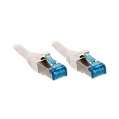 Image de Lindy Cordon de raccordement RJ 45 (M) pour 5 m SFTP PiMF CAT 6 sans halogène crochet blanc
