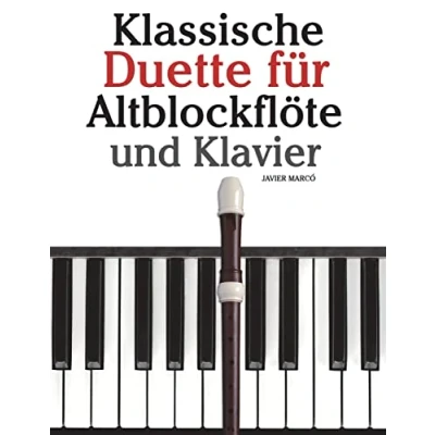 Afbeelding van Klassische Duette Für Altblockflöte Und Klavier