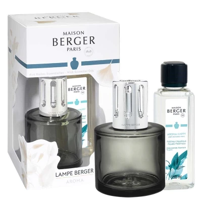 Afbeelding van Lampe Berger Giftset Aroma Happy Zwart