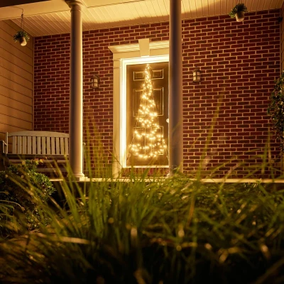 Afbeelding van Fairybell Deurverlichting Kerstverlichting 210 cm Warm Wit 120 led
