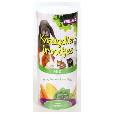 Afbeelding van Esve Mixbroodjes Koker Knaagdiersnack Mix