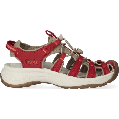 Afbeelding van Keen Astoria West Dames Wandelsandalen Merlot/Scarlet Ibis Maat 40.5