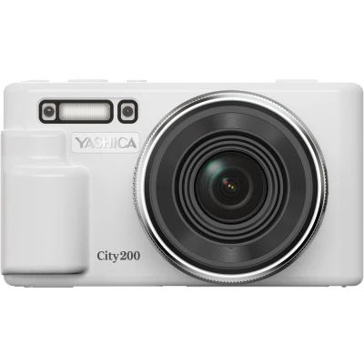 Afbeelding van Yashica City 200 weiss (4,9 49 mm, 13 Mpx), Camera, Zwart
