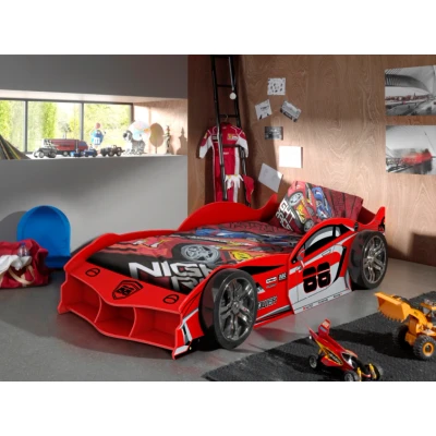 Afbeelding van Vipack Kinderbed Max 90x200 Rood