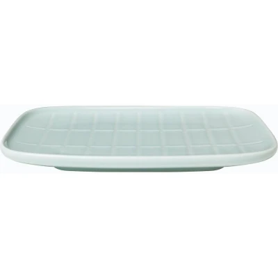 Afbeelding van Marimekko Tiiliskivi Bord Mint Gestreept