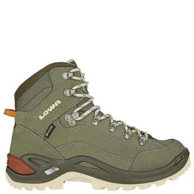 Afbeelding van Lowa Renegade GTX MID WS Outdoorschoenen, Dames, Maat: 37, Graugrün/panna Nubukleer