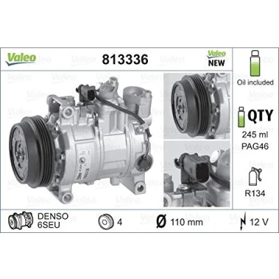 Afbeelding van Valeo Airco compressor 813336