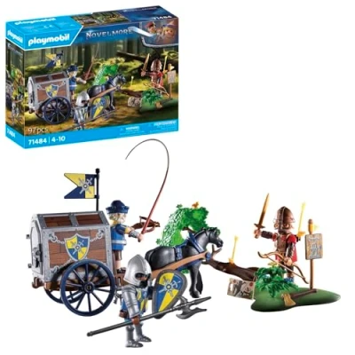 Image de Playmobil Novelmore 71484 Convoi de avec bandit