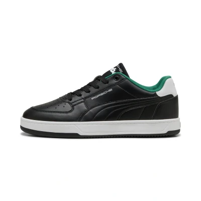 Afbeelding van Puma Porsche Legacy Caven 2.0 Sneakers laag blackarchive green, Maat: 44.5, Black archive green Kunststof/ textiel