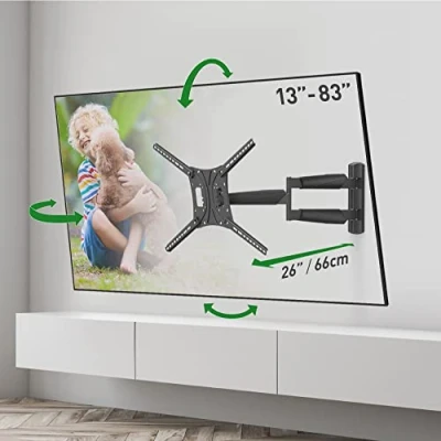 Afbeelding van Barkan Lange Premium Full Motion TV muurbeugel (Extreem Verlengbaar) 13 inch 75 inch/33 cm 190,5 43 kg