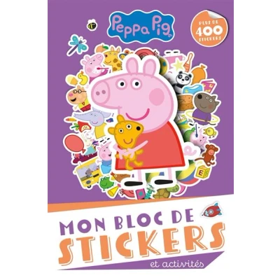 Image de Peppa Pig Mon bloc de stickers et activités