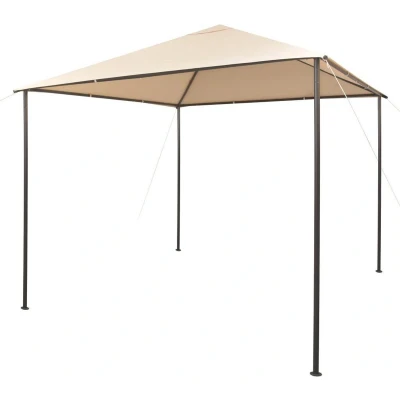 Afbeelding van Prieel 3x3 m staal beige