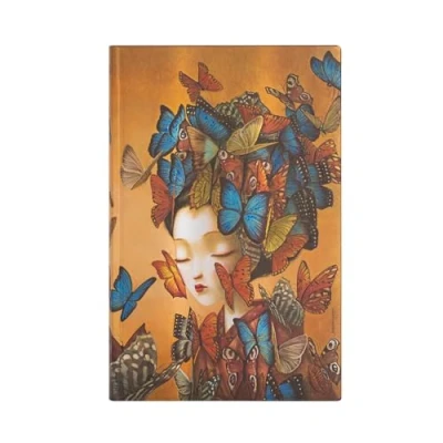Afbeelding van Esprit de Lacombe Madame Butterfly (Esprit Lacombe) Maxi Dot Grid Journal