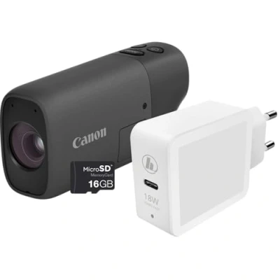 Image de Canon Monoculaire Powershot Black (sd Card 16 Gb + Charger)