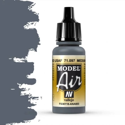 Afbeelding van Model Air Medium Gunship Gray 17ml 71097