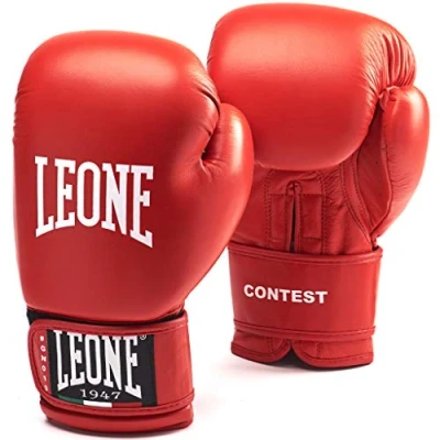 Afbeelding van Leone1947 Contest Gevechtshandschoenen Rood 10 oz