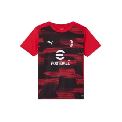 Afbeelding van Puma AC Mailand KURZÄRMLIGES Voetbalshirt voor kinderen, Maat: 152, For all time red black