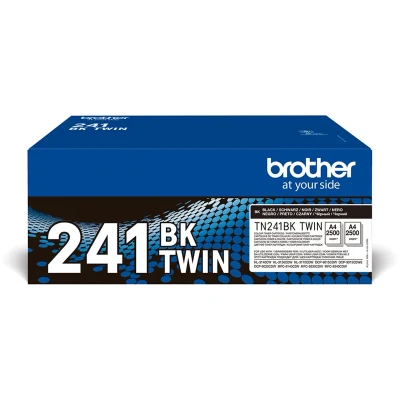 Afbeelding van Brother Tonercassette TN 241BKTWIN TN241BKTWIN Origineel Zwart 2500 bladzijden