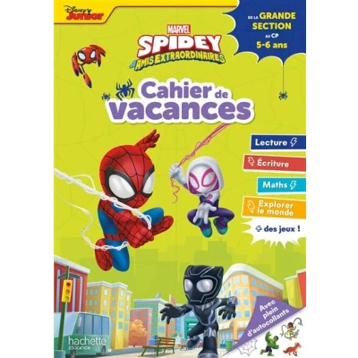 Image de Disney Marvel Spidey et ses amis extraordinaires de la GS au CP Cahier vacances 2025