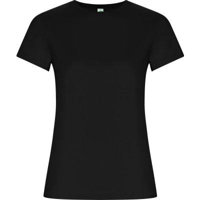 Afbeelding van Roly Women ́s Golden Organic T Shirt RY6696 Black 02
