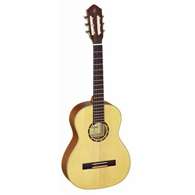 Image de Ortega R121 3/4 Guitare classique Naturel satiné (+housse)