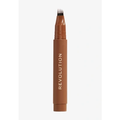 Afbeelding van Makeup Revolution Instant BROW HAIR PEN Wenkbrauwpotlood, Maat: 1.8 ml, Warm brown