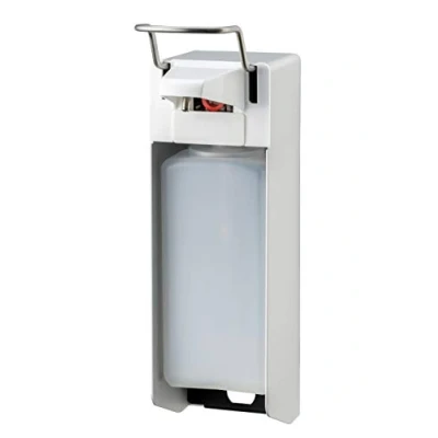 Afbeelding van MediQo line Zeep &amp; desinfectiemiddeldispenser 1000 ml KB aluminium